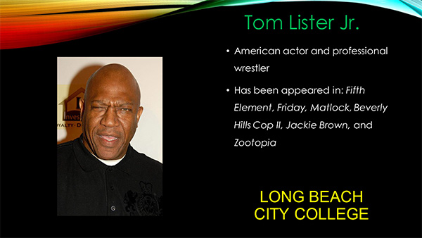 Black History Month - Tom Lister Jr.